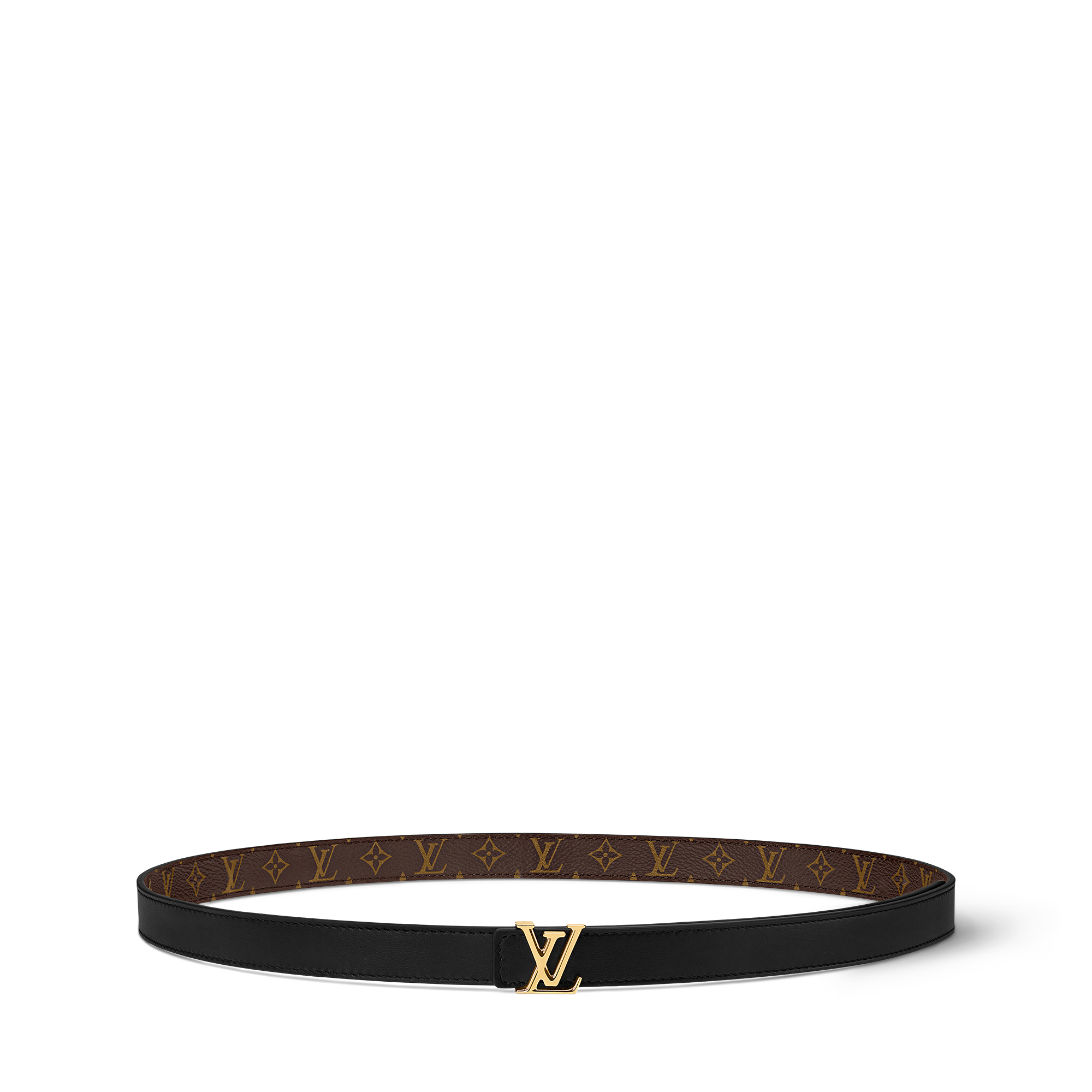超美品 LV アイコニック 20MM リバーシブル Cinto Reversível LV Ultraslim para Mulheres | LOUIS VUITTON ®
